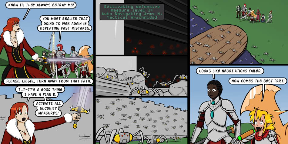 Breadfinder - Episode 322, Page 1: 322-Deploy tactical swarm